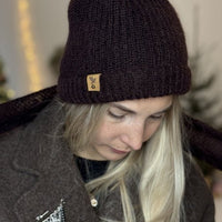 Weiche Haube aus Mohair und Seide - The Baltic Shop