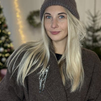 Weiche Haube aus Mohair und Seide - The Baltic Shop