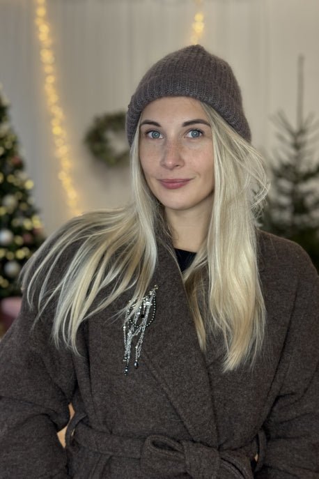 Weiche Haube aus Mohair und Seide - The Baltic Shop