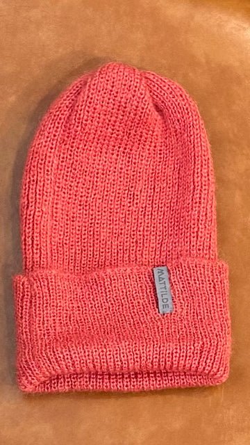 Weiche Winterhaube aus Kidmohair und Seide in viele Farben - The Baltic Shop