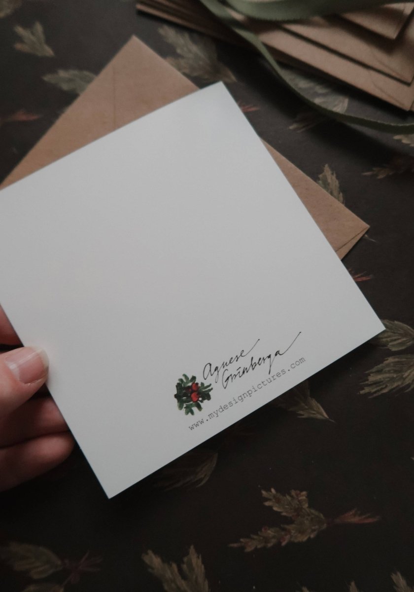 Weihnachtsgeschenke Faltkarte - The Baltic Shop