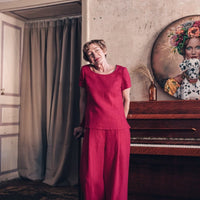 Weite Leinenhose "Elisa" - The Baltic Shop