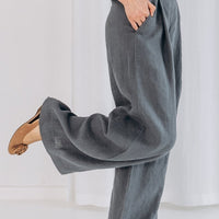 Weite Leinenhose "Elisa" - The Baltic Shop