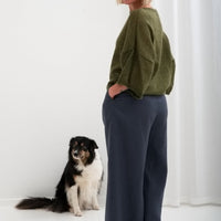 Weite Leinenhose "Elisa" in 4 Farben AW26 - The Baltic Shop