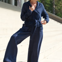 Weite Leinenhose "Elisa" in 4 Farben AW26 - The Baltic Shop
