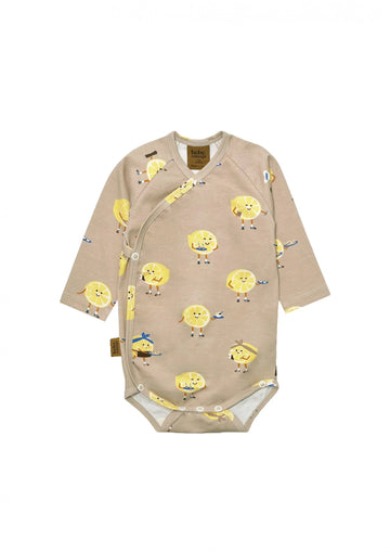 Wickel Body für Babies mit Zitronenmotive - The Baltic Shop