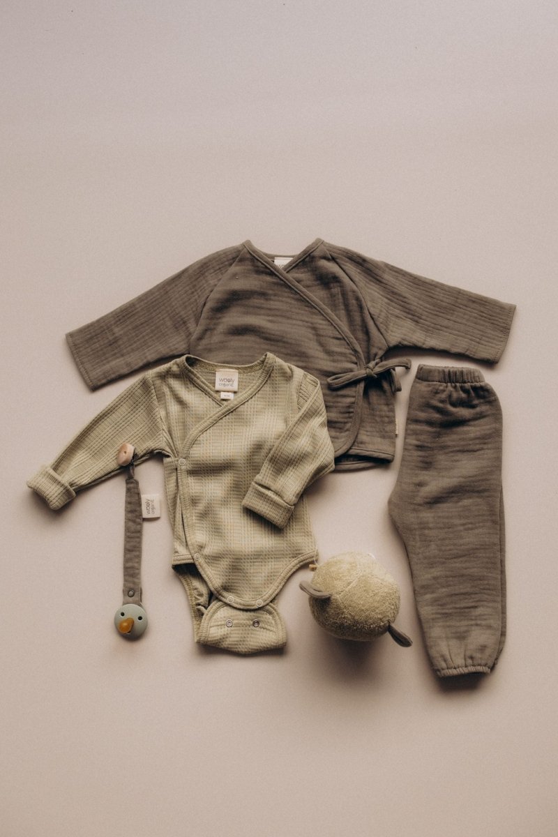 Wickeljacke aus Bio Baumwolle - The Baltic Shop