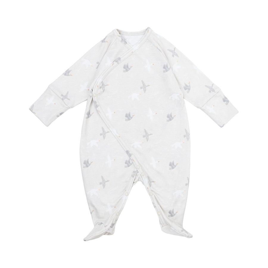 Wrap Pyjama aus Bio Baumwolle in 3 Farben - The Baltic Shop