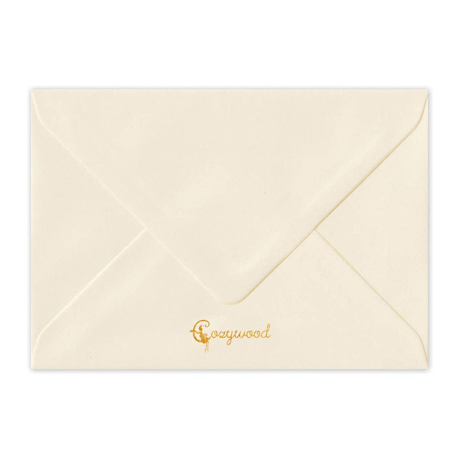 Yoga Grußkarte aus Holz - The Baltic Shop