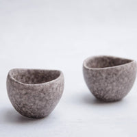 YUTORI Espressotasse "SHELL" mattes Steingut - The Baltic Shop