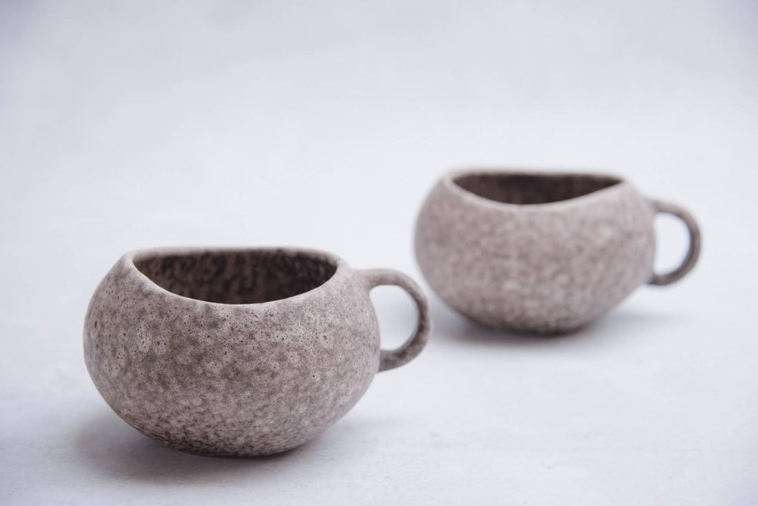 YUTORI Tasse und Untertasse "Home" - organisches Steingut - The Baltic Shop