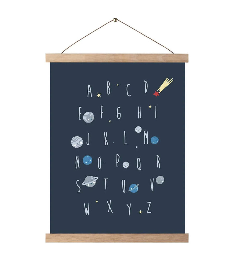ABC Poster - interaktives Alphabet - The Baltic Shop