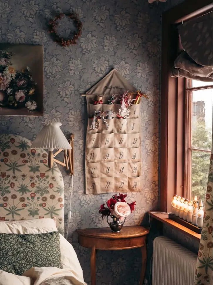 Adventskalender aus Leinen „Monat der Magie“ - The Baltic Shop