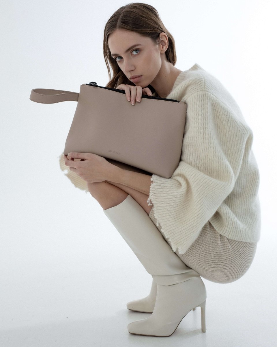 Armbandtasche aus veganem Leder - The Baltic Shop