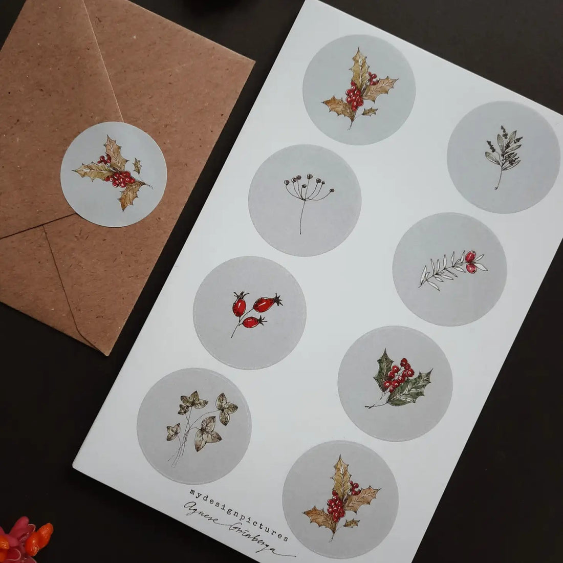 Aufkleber für Geschenke - The Baltic Shop