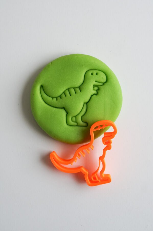 Ausstechformen für Knete "Dinosaurier" - The Baltic Shop