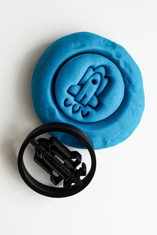 Ausstechformen für Knete "Space" - The Baltic Shop