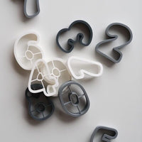 Aussteckformen für Knete "Zahlen" - The Baltic Shop