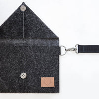 Gürteltasche aus recyceltem Filz - The Baltic Shop