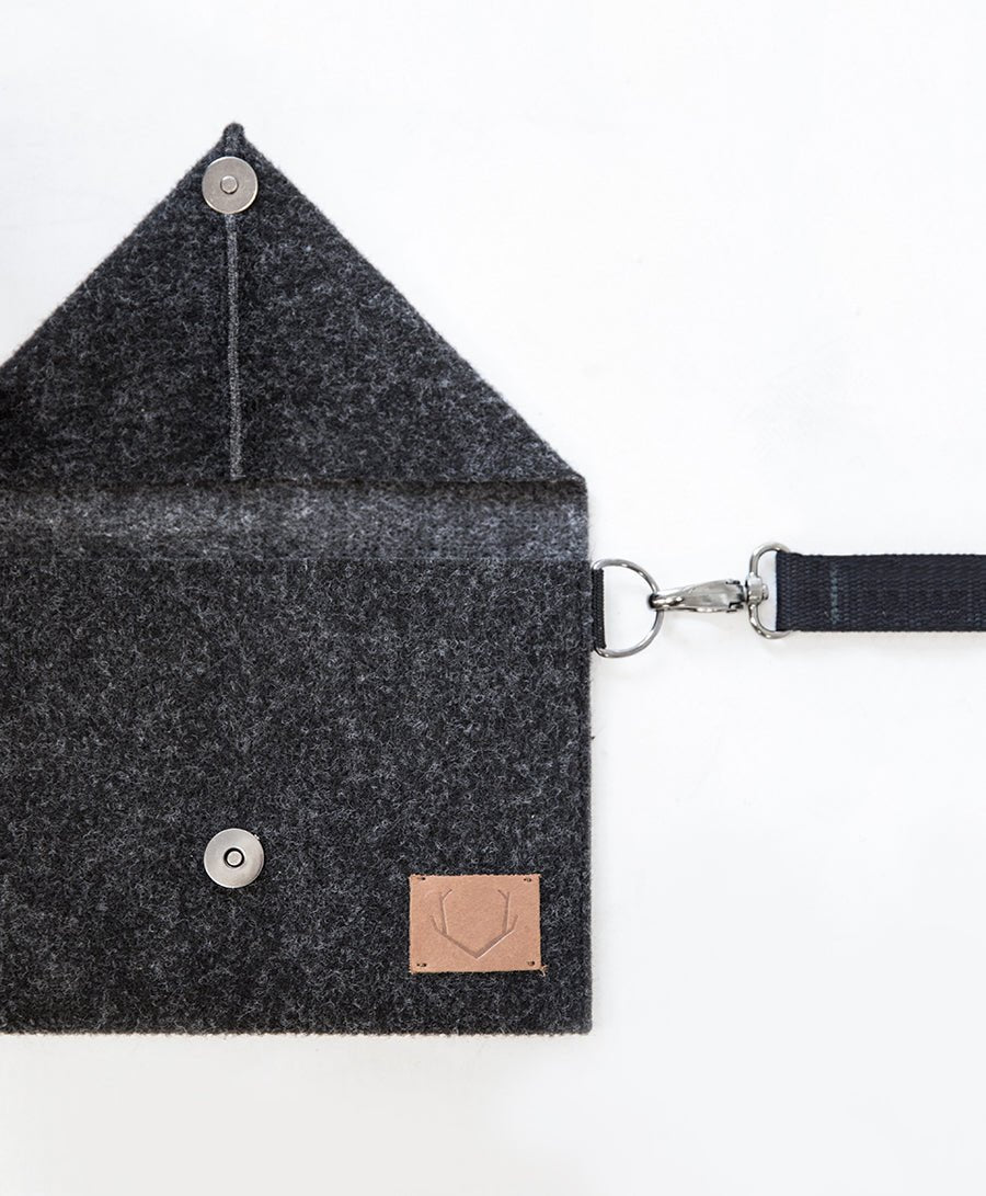 Gürteltasche aus recyceltem Filz - The Baltic Shop