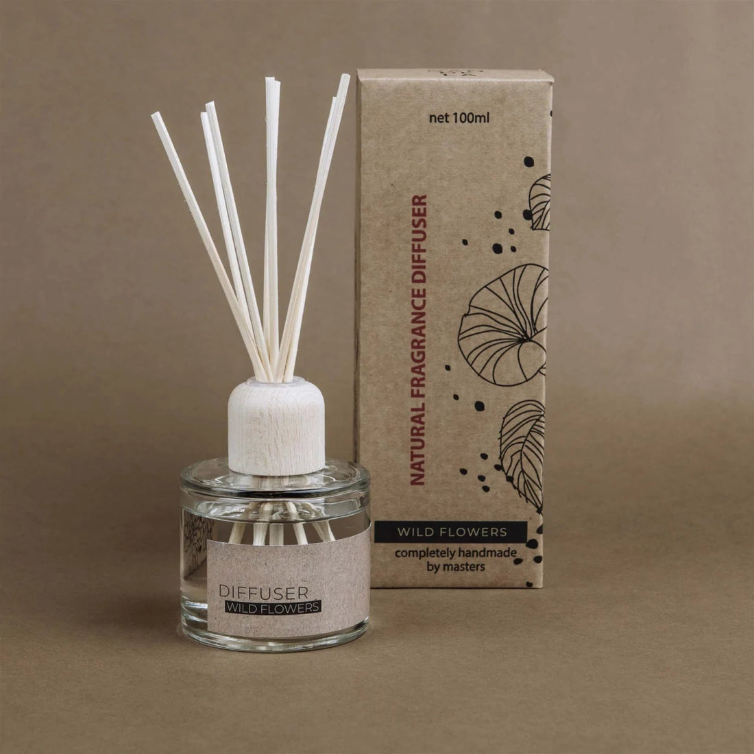 Handgegossener Diffuser-Duftstäbchen - Wild Flowers - The Baltic Shop