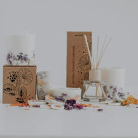 Handgegossener Diffuser-Duftstäbchen - Wild Flowers - The Baltic Shop