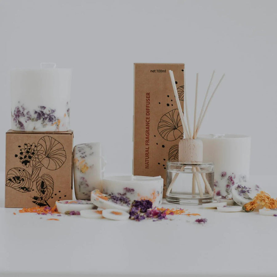 Handgegossener Diffuser-Duftstäbchen - Wild Flowers - The Baltic Shop