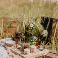 Kerze aus Sojawachs mit Patschuli-Duft - The Baltic Shop