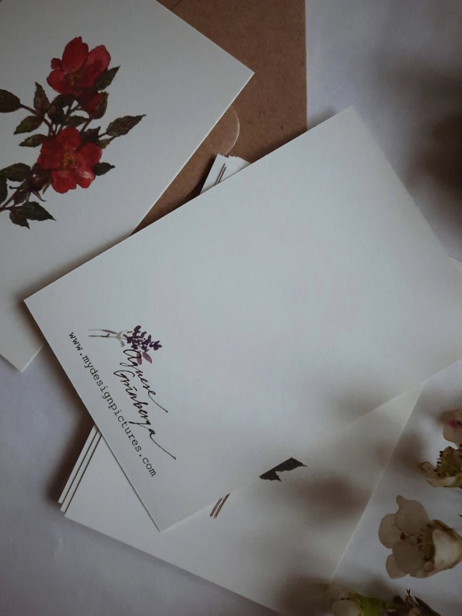 Kleine flache Grußkarten - The Baltic Shop