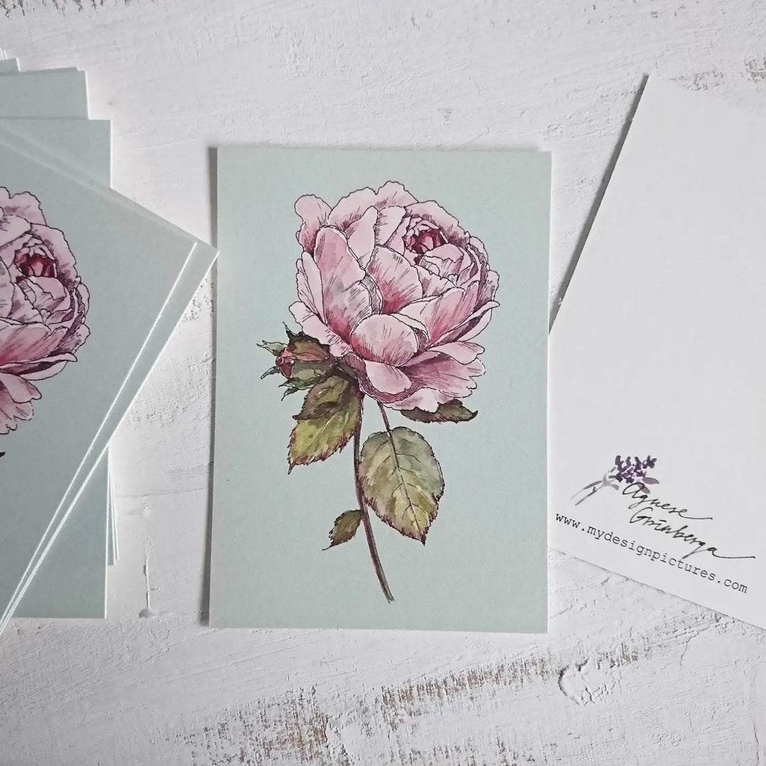 Kleine flache Grußkarten - The Baltic Shop