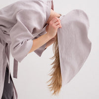 Kopftuch im Waffelmuster aus Leinen - The Baltic Shop