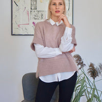 Kurzarmpullover aus Kidmohair und Seide - The Baltic Shop