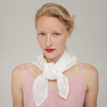 Leinen Schal - Malve - The Baltic Shop