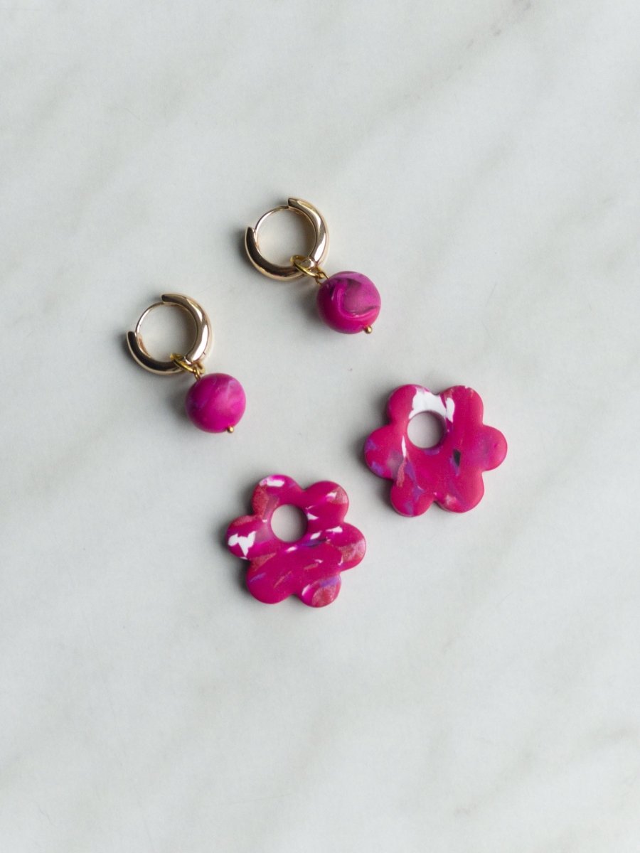 Mix n' Match Ohrring-Set "Flora" - The Baltic Shop