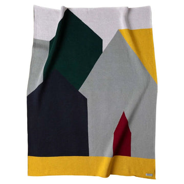 Nordische Decke mit abstrakten Mustern - The Baltic Shop