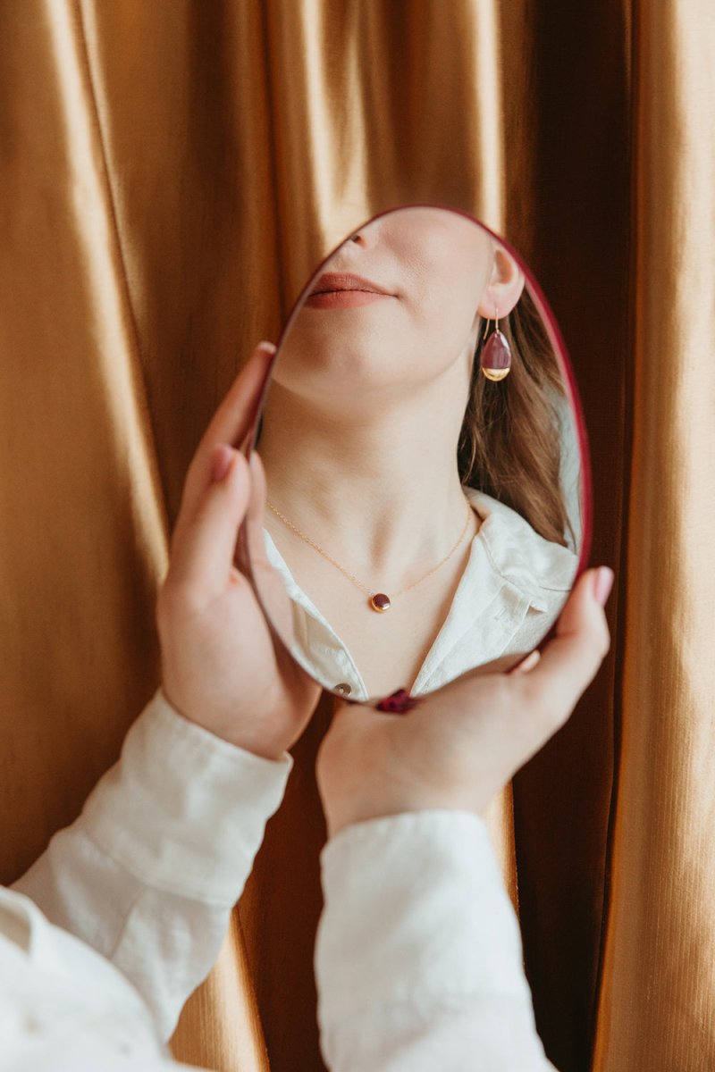 Ohrringe aus Porzellan - The Baltic Shop