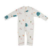 Overall Pyjama aus Bio Baumwolle für Babies - The Baltic Shop