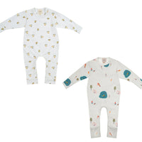 Overall Pyjama aus Bio Baumwolle für Babies - The Baltic Shop
