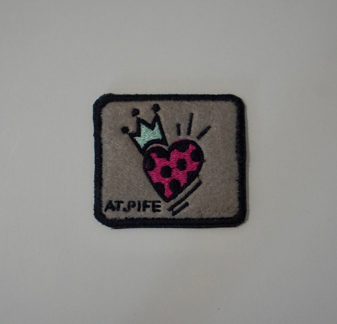 Patch für Eimerhut "Herz" - The Baltic Shop