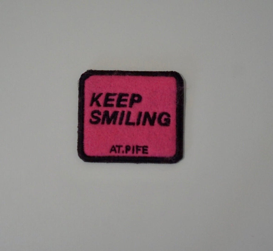 Patch für Eimerhut "Keep Smiling" - The Baltic Shop