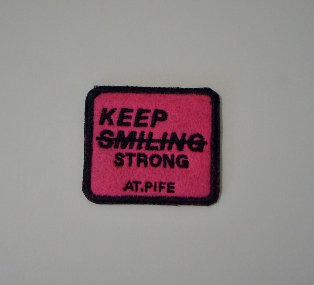 Patch für Eimerhut "Keep Strong" - The Baltic Shop