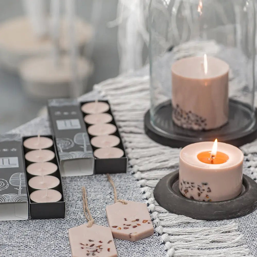 Sojawachskerze mit Lindeblüten Duft - The Baltic Shop