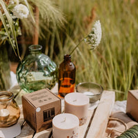 Sojawachskerze mit Lindeblüten Duft - The Baltic Shop