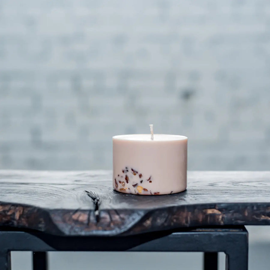 Sojawachskerze mit Lindeblüten Duft - The Baltic Shop