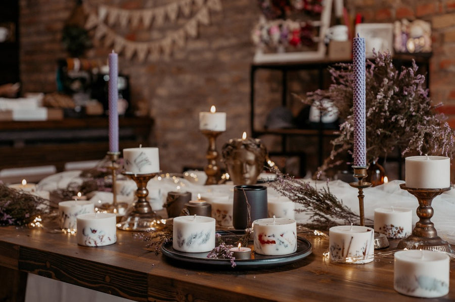 Sojawachskerze mit weihnachtlichem Märchenduft - The Baltic Shop