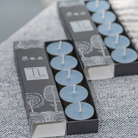 Teekerzenset aus Sojawachs mit Bernsteinduft. - The Baltic Shop