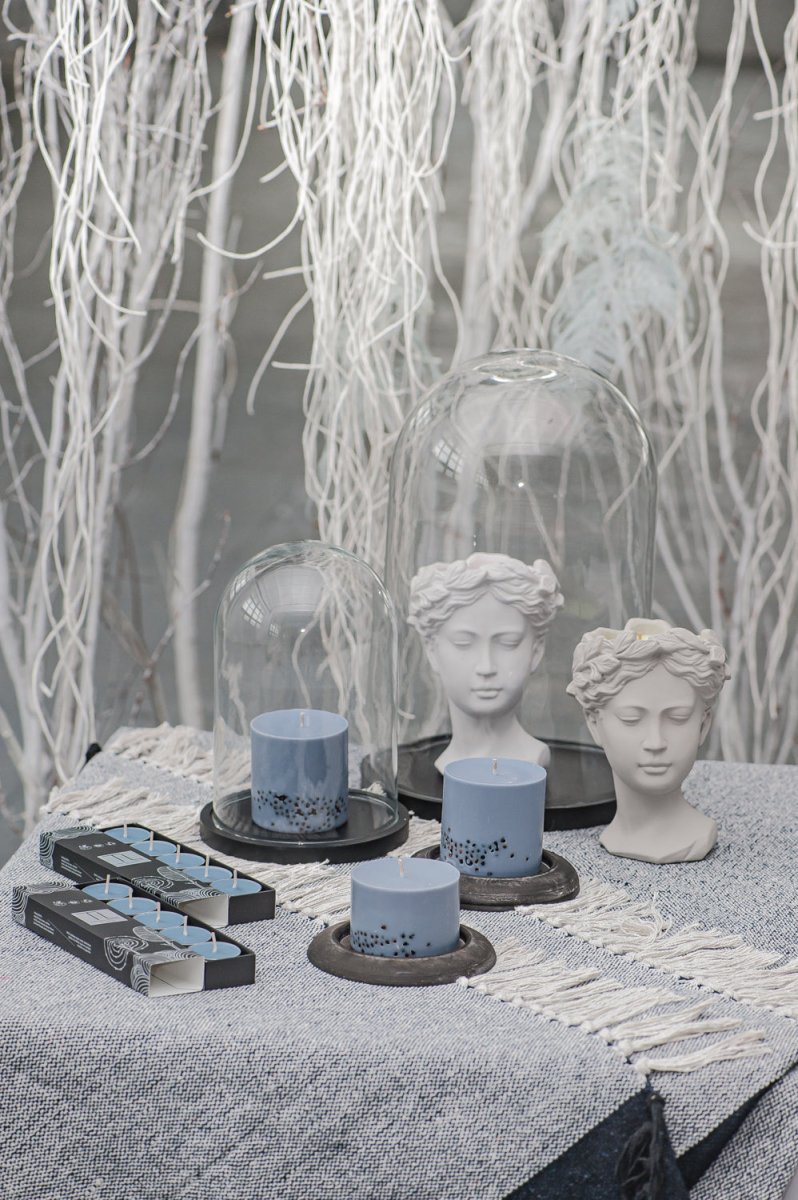 Teekerzenset aus Sojawachs mit Lavendelduft - The Baltic Shop