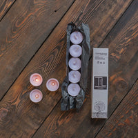 Teekerzenset aus Sojawachs mit Lavendelduft - The Baltic Shop