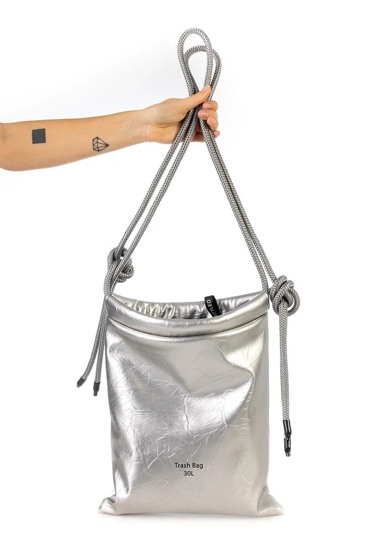 Trash Bag aus veganem Leder, 30 L - The Baltic Shop