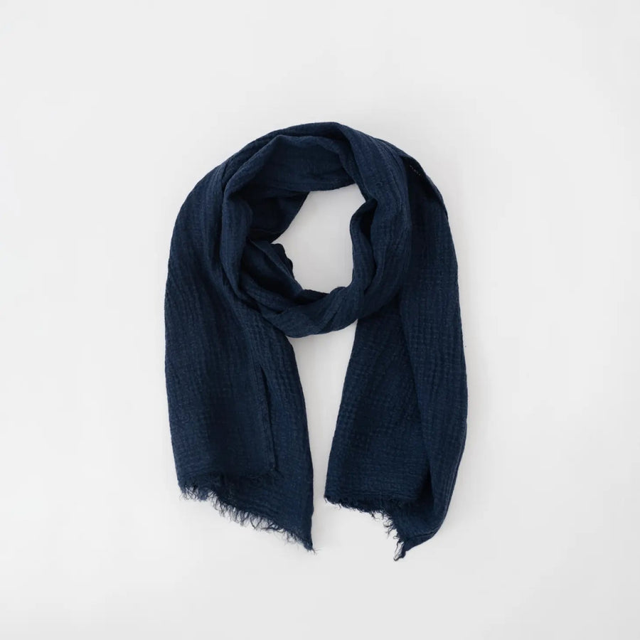 Unisex Leinenschal mit Pusteblumenmuster - The Baltic Shop